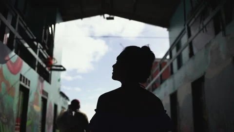 Tourist getting to know Florianópolis Video stock 162512206