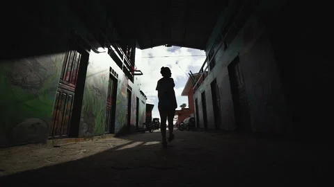 Tourist getting to know Florianópolis Stock Footage 162512240
