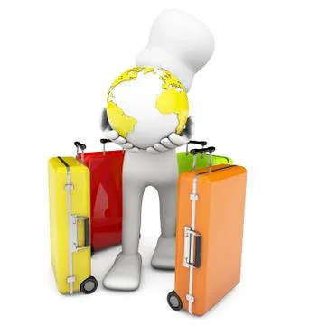 Tourist Stock Illustration