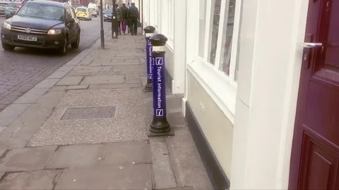 Tourist information centre Stock Footage 72379014