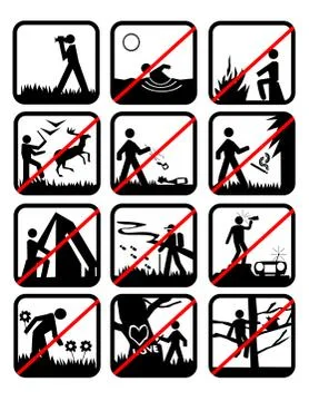 Tourist information Stock Illustration