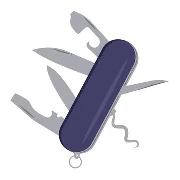 Tourist knife icon Stock Illustration