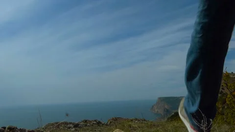 Tourist on Top Stock Footage 100983848