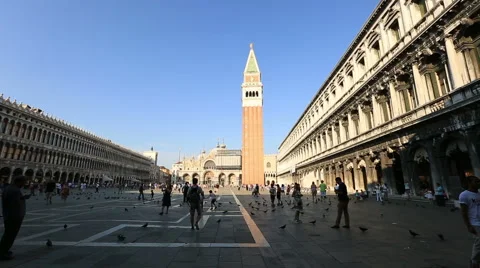 Tourist Visiting Venice Stock Footage 53224677