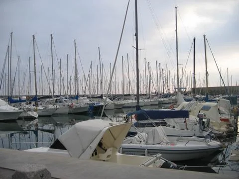 Touristic harbor Foto stock