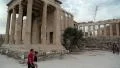 Tourists in Athenian Acropolis in Greece HD Footage
