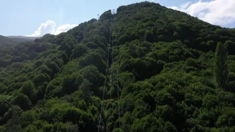 Tourists boarded the cable car 4 Video stock 331384140