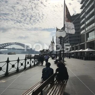 Tourists day out Sydney Stock Photos