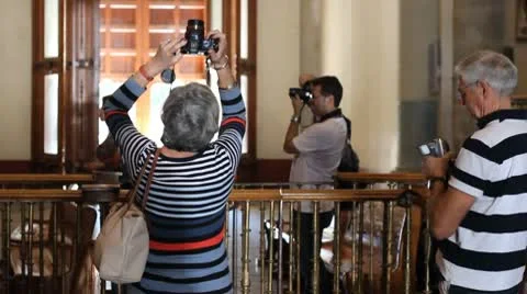 Tourists Video stock 10743181