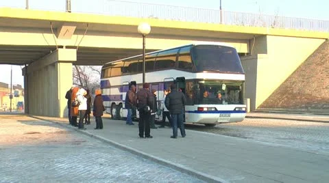 Tourists Stock Footage 10872295