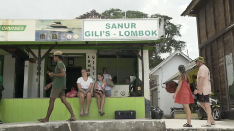 Tourists in Indonesia 库存影片 149518792