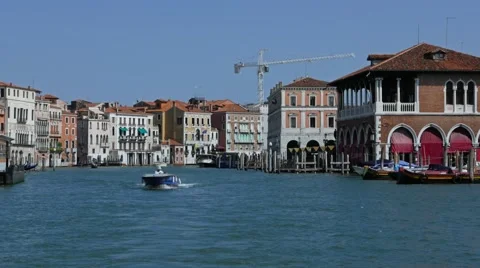 Tourists on private boat Stock Footage 62654960