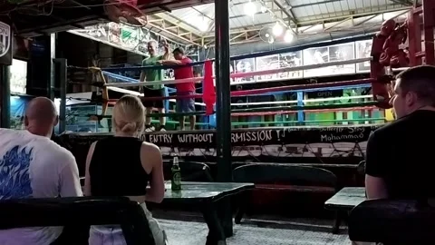 Tourists at Reggae Bar in Phi Phi Island Stock Footage 343205401