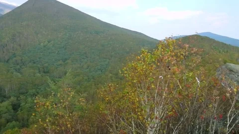 Tourists on top of the mountain  Stock-Footage 77705889