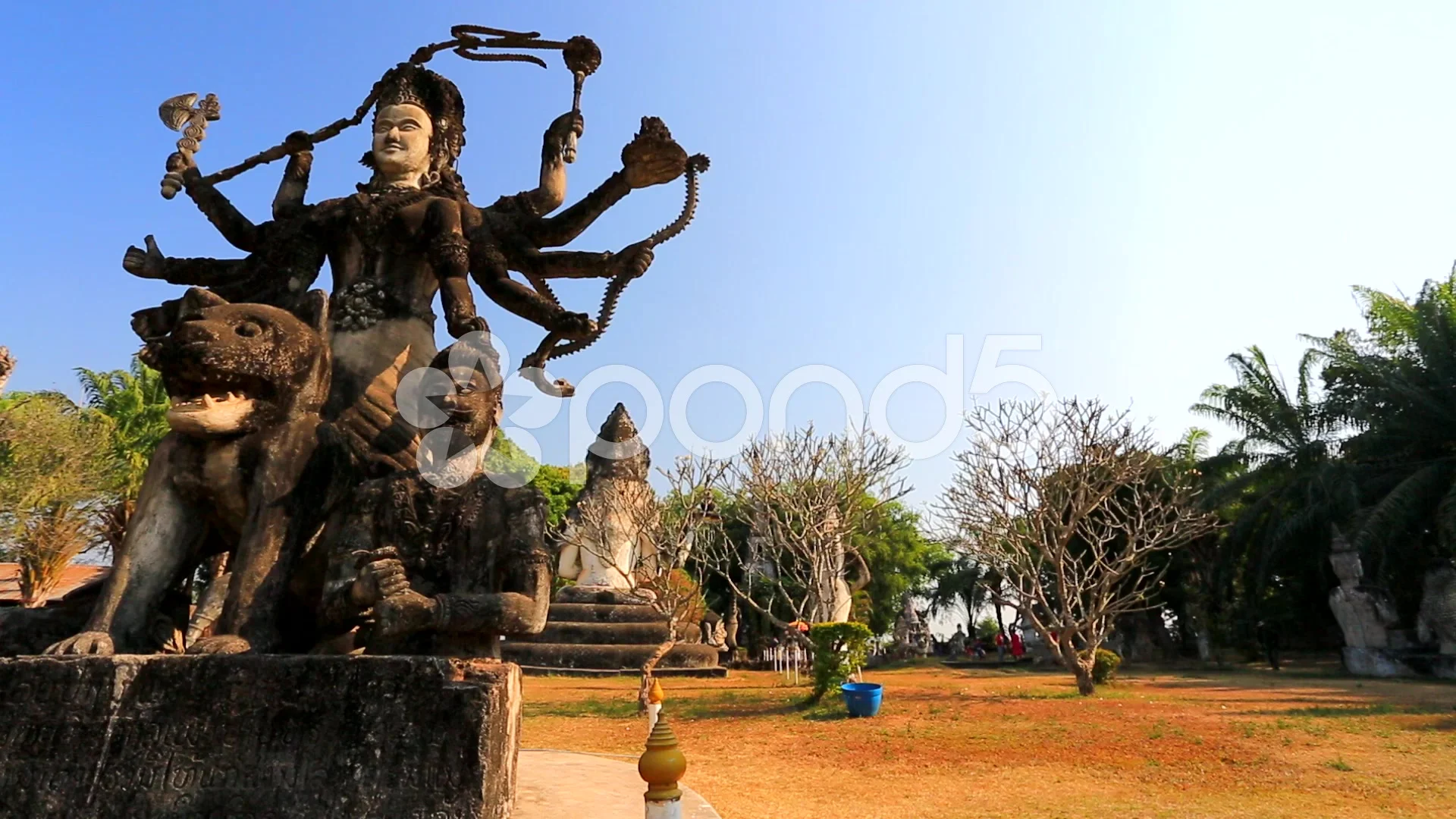 Buddha Park, Vientiane, Laos без смс