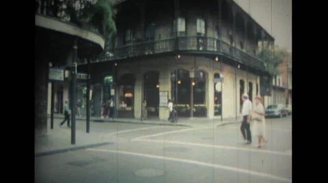 Tourists visit a plantation house Stock Footage