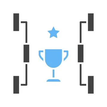 Tournament icon vector image. Stock Illustration