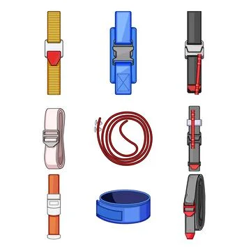 Tourniquet vector collection for emergency first aid care イラスト素材