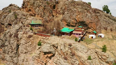 Tövkhön Monastery, Mongolia. Stock Footage 256286380