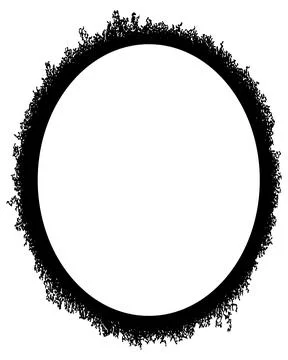 Tow different frames with different grunge texture designs, frame set Stockillustratie