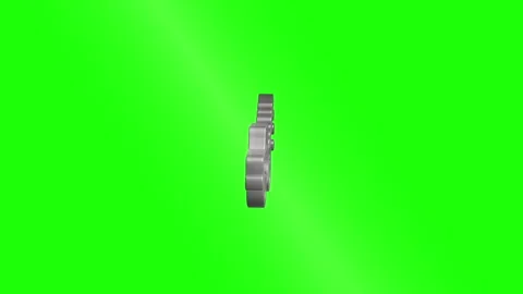 Tow truck assembling itself on green screen Vídeos de archivo 321718444