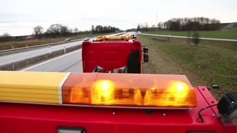 Tow truck Stock Footage 194834293