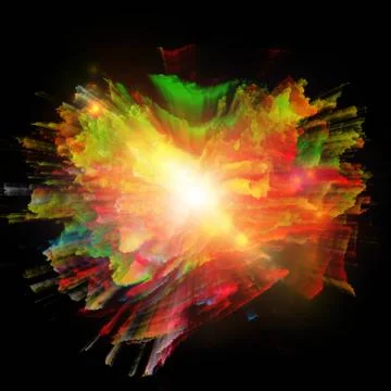 Toward Digital Colors 스톡 일러스트