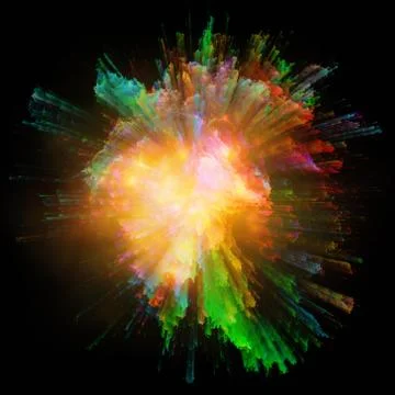 Toward Digital Colors 스톡 일러스트