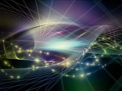 Toward Digital Fractal Realms 库存插图