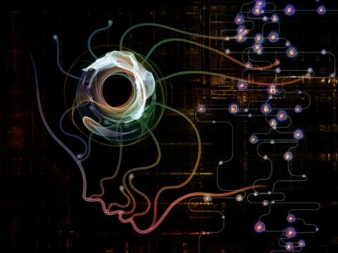 Toward Digital Machine Consciousness Stock Illustration