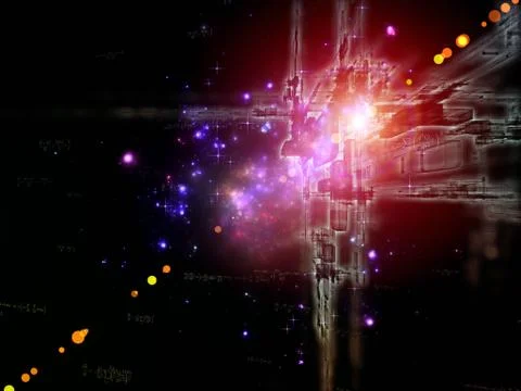 Toward Digital Progress Stock Illustration