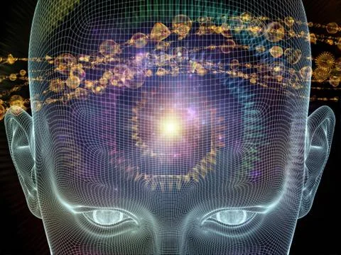 Toward Digital Reason Illustrazione stock