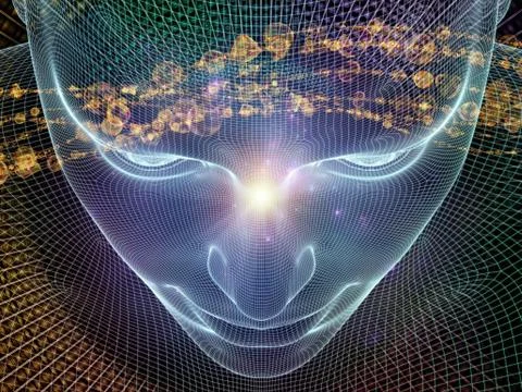 Toward Digital Reason Stock Illustration