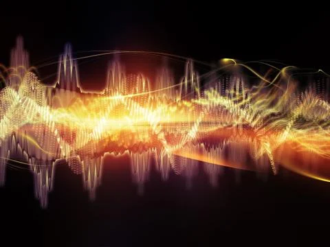 Toward Digital Sound Stock Illustration
