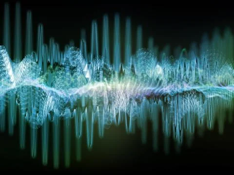 Toward Digital Sound Stock Illustration
