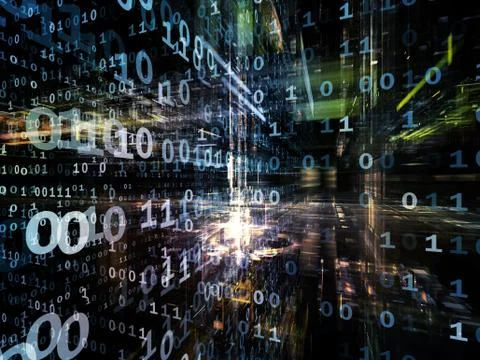 Toward Digital Technology Stockillustratie