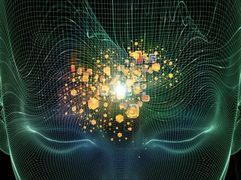 Toward Digital thought イラスト素材