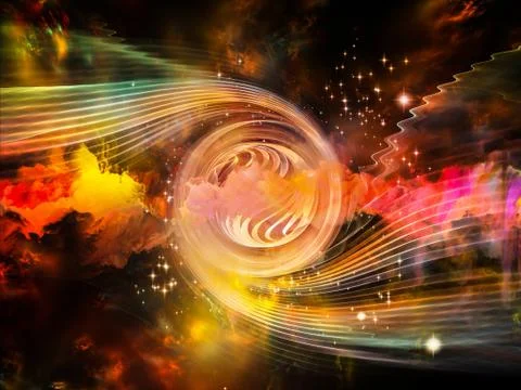 Toward Digital Vortex Stockillustratie