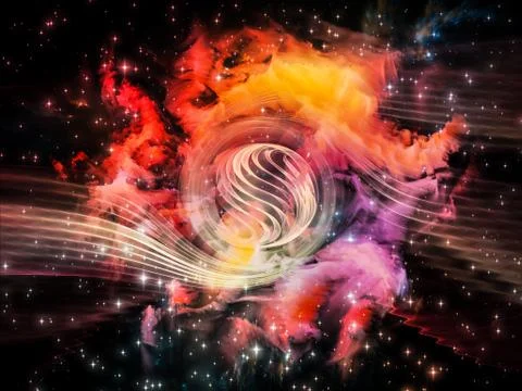 Toward Digital Vortex イラスト素材
