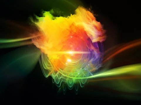 Toward Digital Vortex イラスト素材