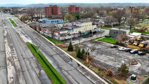 Toward - Syracuse, NY Stock Footage 335797326