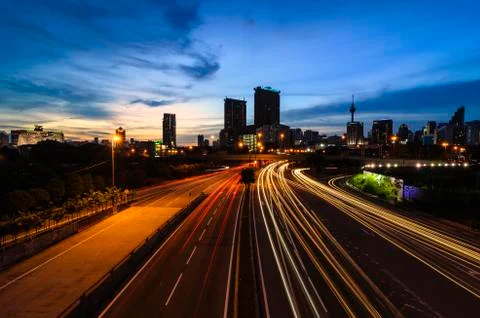 Towards the Golden Triangle Stock Photos