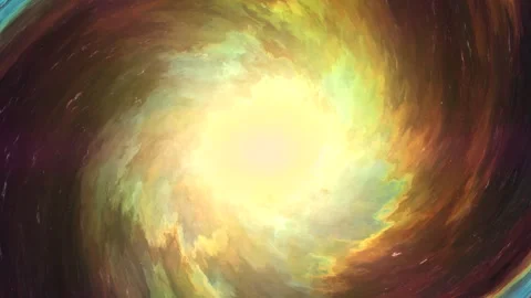Towards the Light - Abstract animation of going into Universal Goodness Stock Footage 274648360
