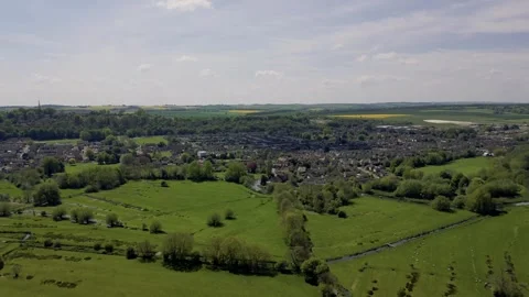 Towards Netherhampton Road Harmham Salisbury Wiltshire Video stock 280434285