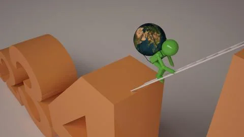 Towards the target Stockillustratie