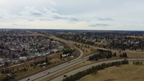 Towards Terwillegar Drive Stock Footage 151724675