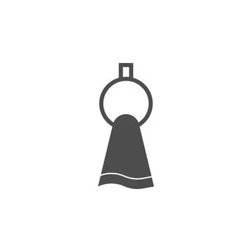Towel on a hanger icon. Elements of web icon. Premium quality graphic design 스톡 일러스트