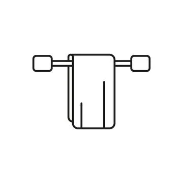 Towel icon vector design templates simple and modern Stock Illustration