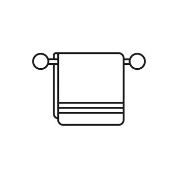 Towel icon vector design templates simple and modern Stock Illustration
