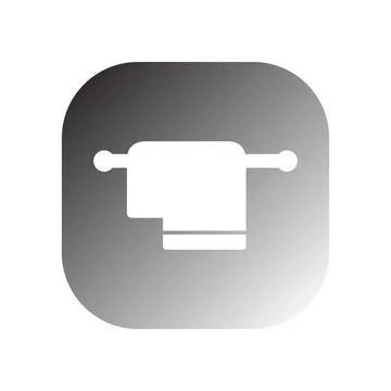 Towel icon vector Stock Illustration